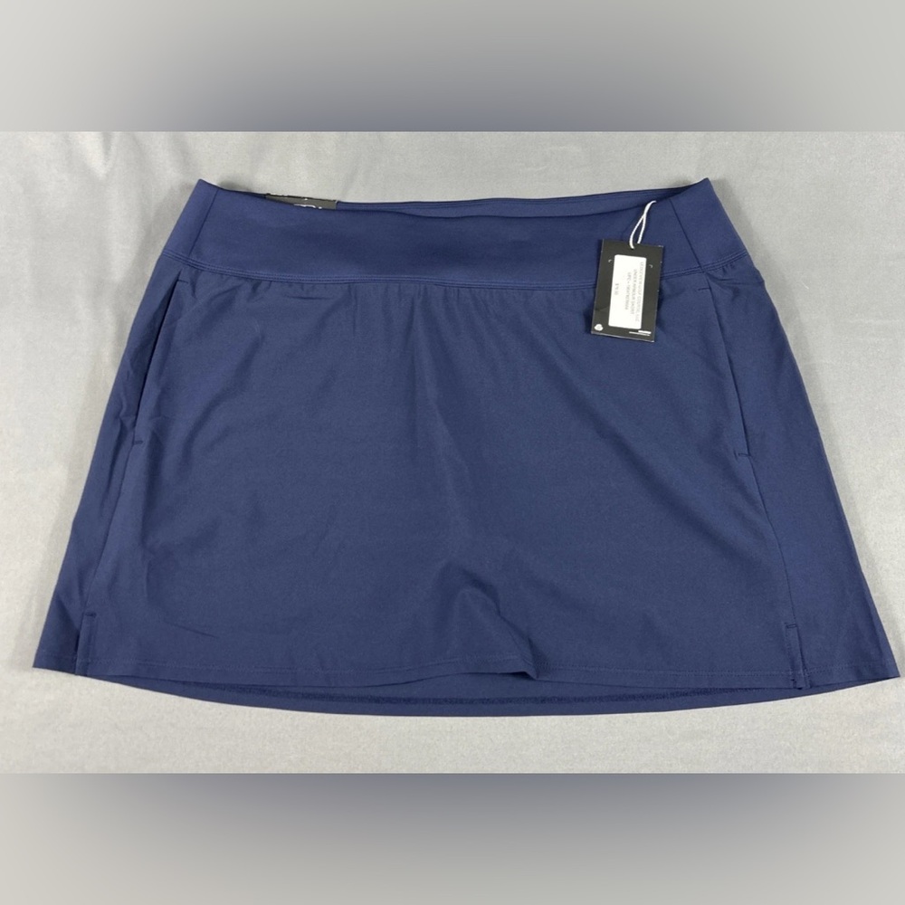 Under Armour Womens Golf Skort XL Navy Blue Polyester Spandex